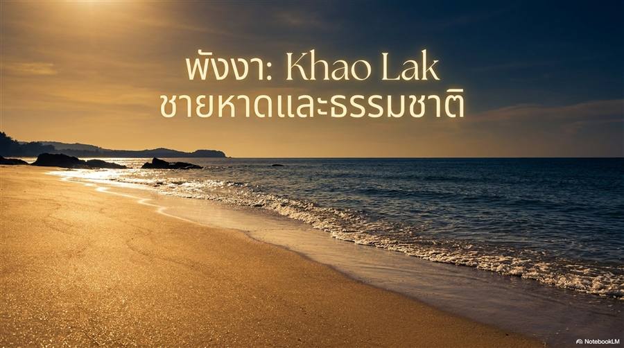 พังงา Khao Lak ชายหาด