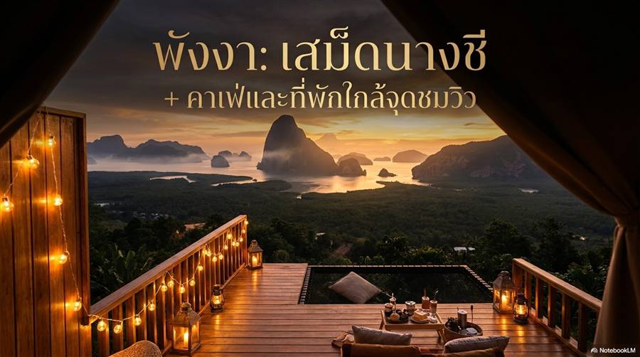 พังงา เสม็ดนางชี คาเฟ่และที่พัก
