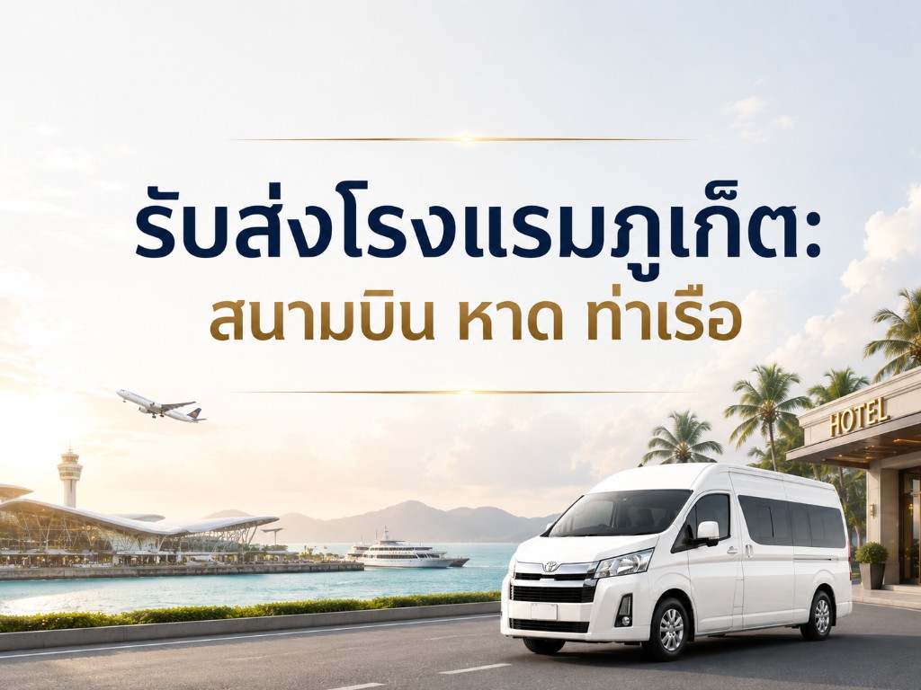 เหมารถตู้ภูเก็ตรายวัน แพ็กเกจและวิธีจอง